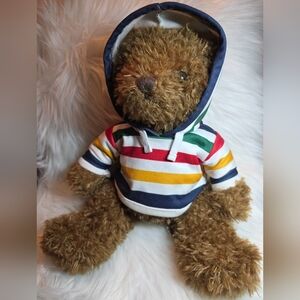Hudson's Bay Teddy Bear *Iconic Stripe Hoodie*